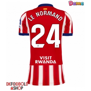 Atletico Madrid Robin Le Normand #24 Hjemmebanetrøje Dame 2026-27 Kort ærmer